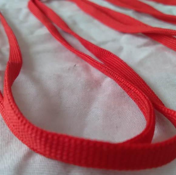 Red Shoe Lace Bundle ("7 Pairs of Sneaker Laces Lot") - Picture 5 of 7